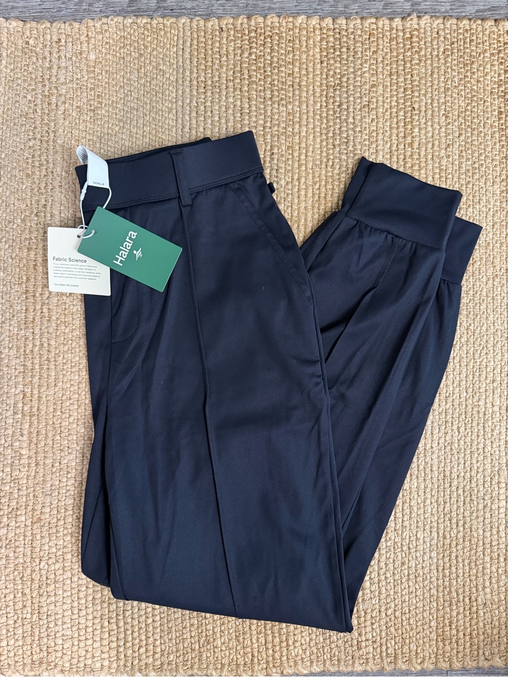 Halara Black High-Waist Active golf Pants